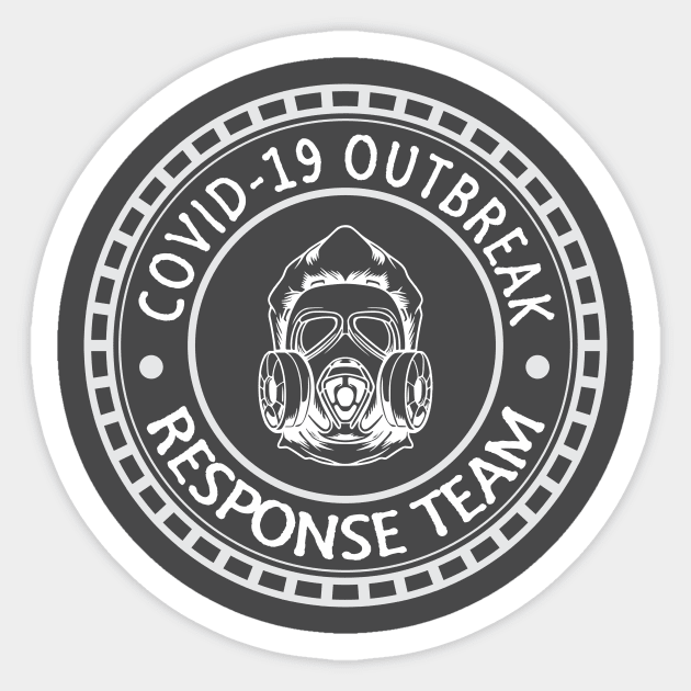 Covid19 Outbreak Response Team Sticker by SheepDog